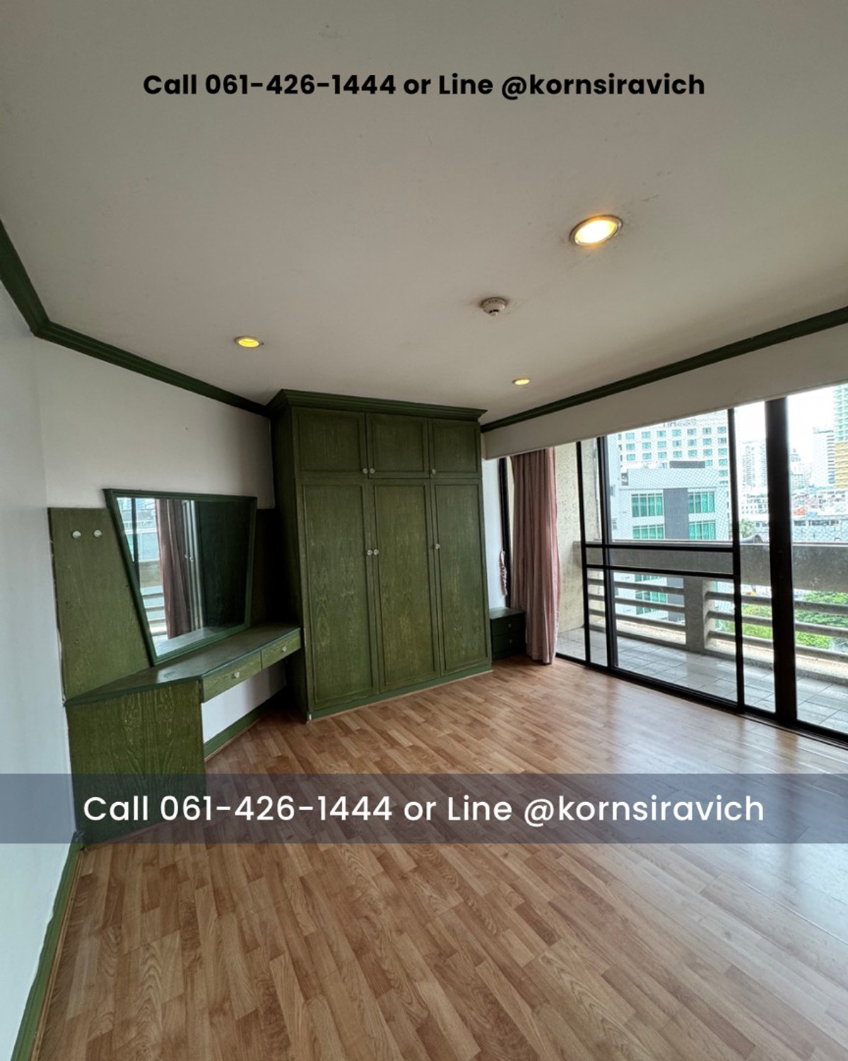 For SaleCondoSukhumvit, Asoke, Thonglor : Condo for sale, large room, 280 square meters, Asoke, near BTS 450 meters.