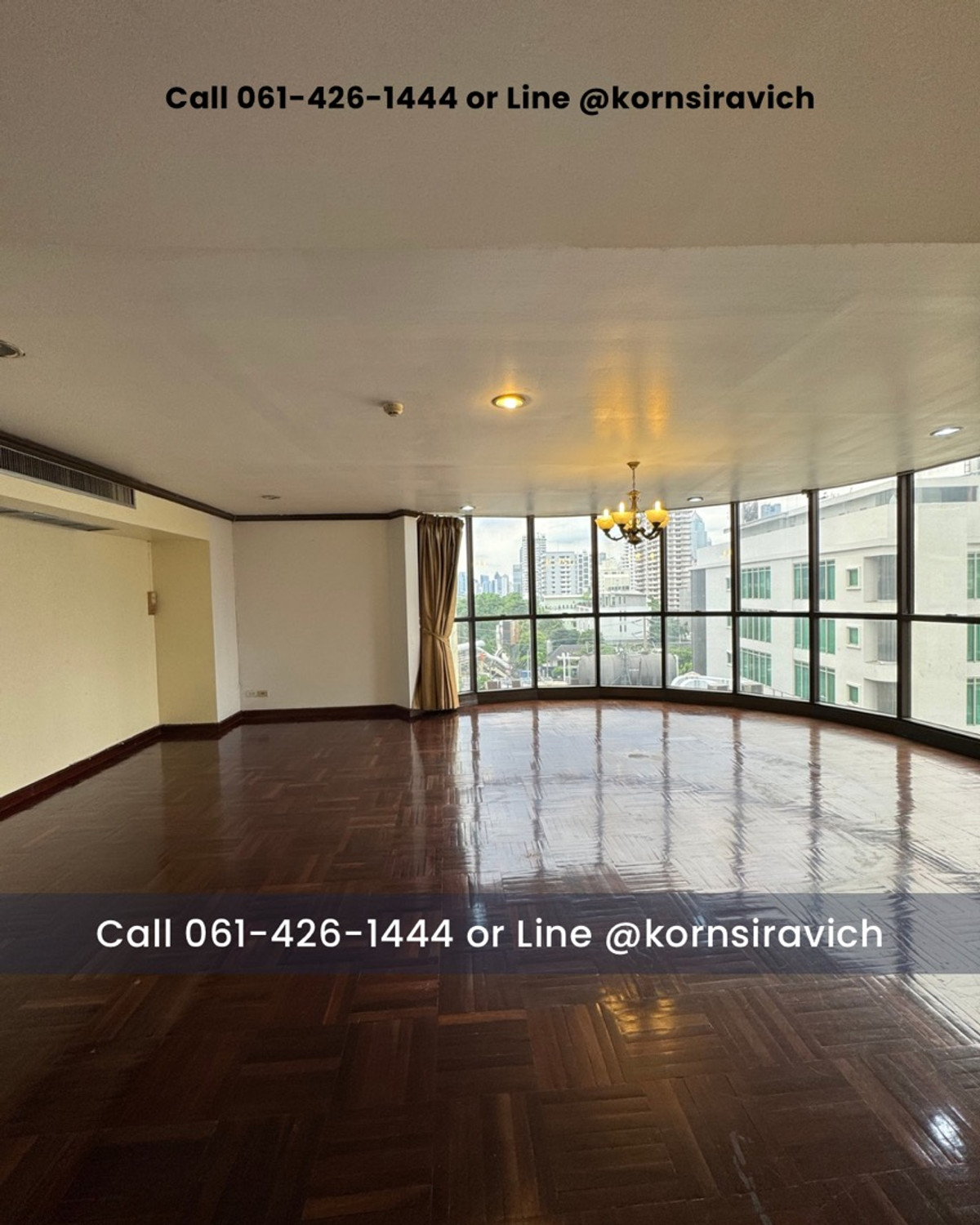 For SaleCondoSukhumvit, Asoke, Thonglor : Condo for sale, large room, 280 square meters, Asoke, near BTS 450 meters.