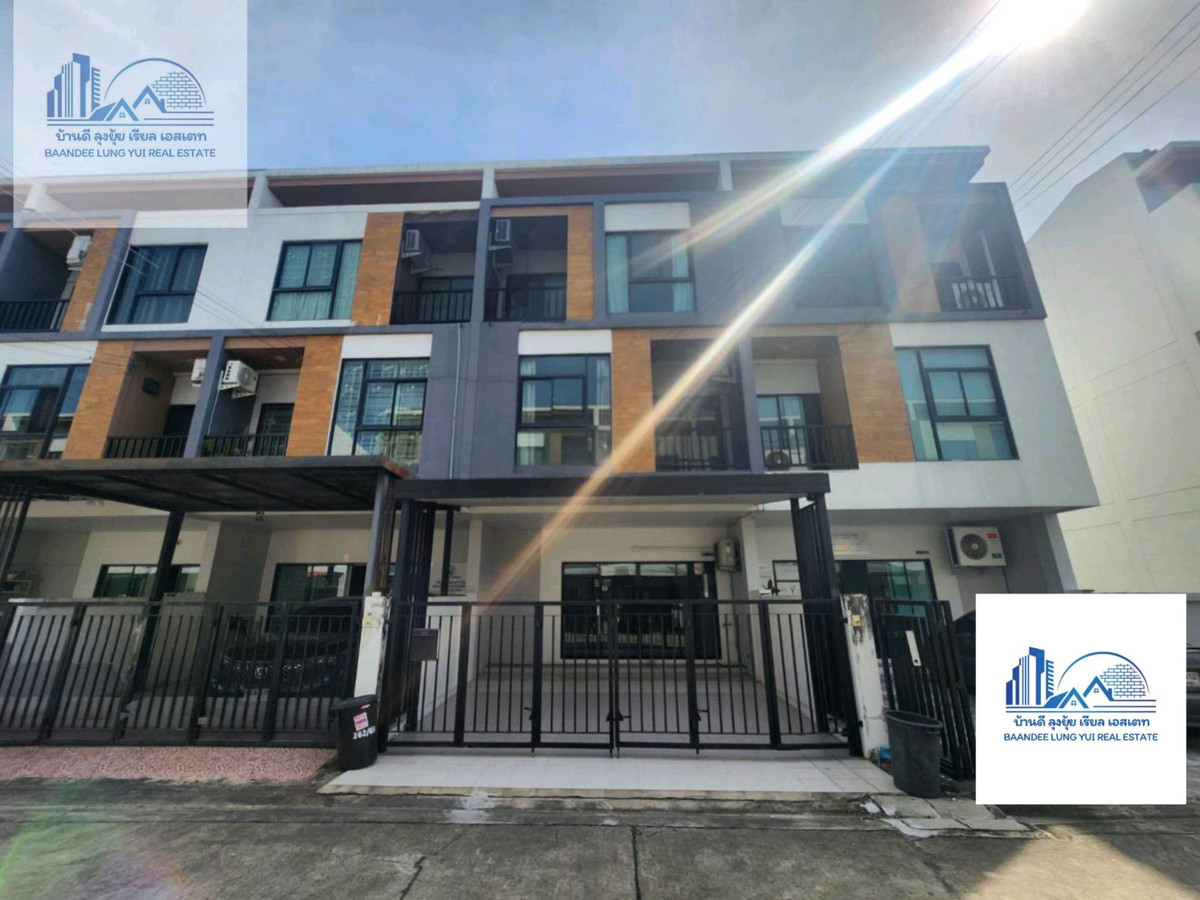 For RentTownhomeMin Buri, Romklao : Townhome For rent, Trio Rom Klao 🛩️🛩️🏠
