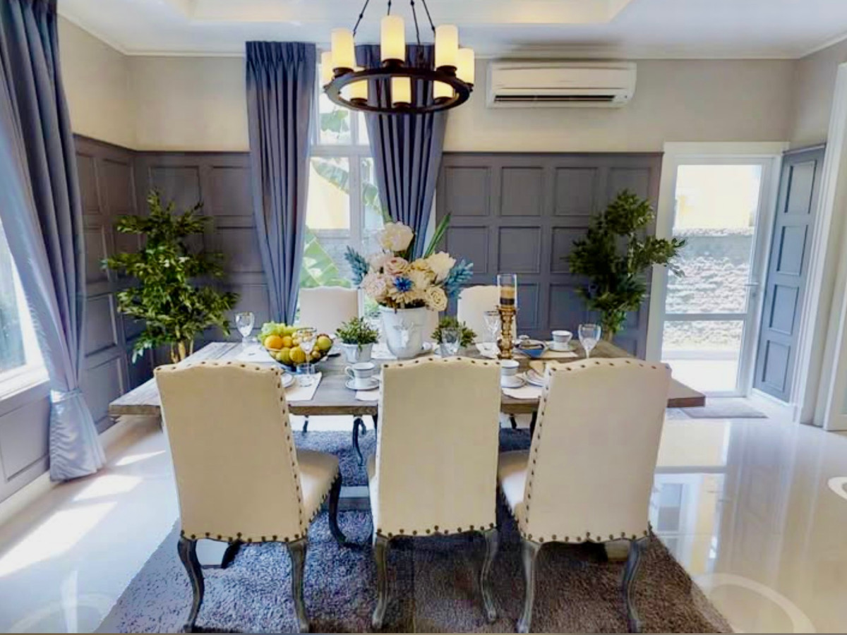 ให้เช่าบ้านนวมินทร์ รามอินทรา : ให้เช่าบ้านเดี่ยว 2 ชั้นหลังมุม หมู่บ้าน Milton Residence รามอินทรา | บ้านใหม่ เฟอร์นิเจอร์ครบ พร้อมเข้าอยู่ | ใกล้รถไฟฟ้าสายสีชมพู