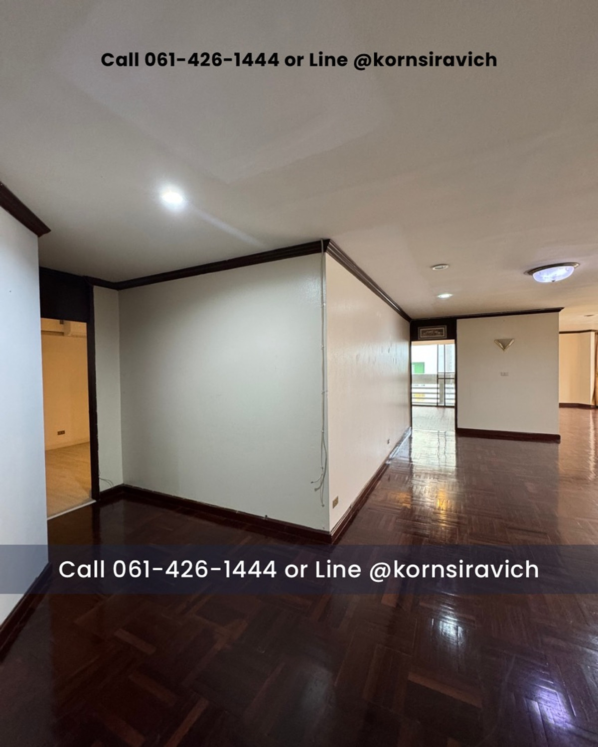 For SaleCondoSukhumvit, Asoke, Thonglor : Condo for sale, large room, 280 square meters, Asoke, near BTS 450 meters.