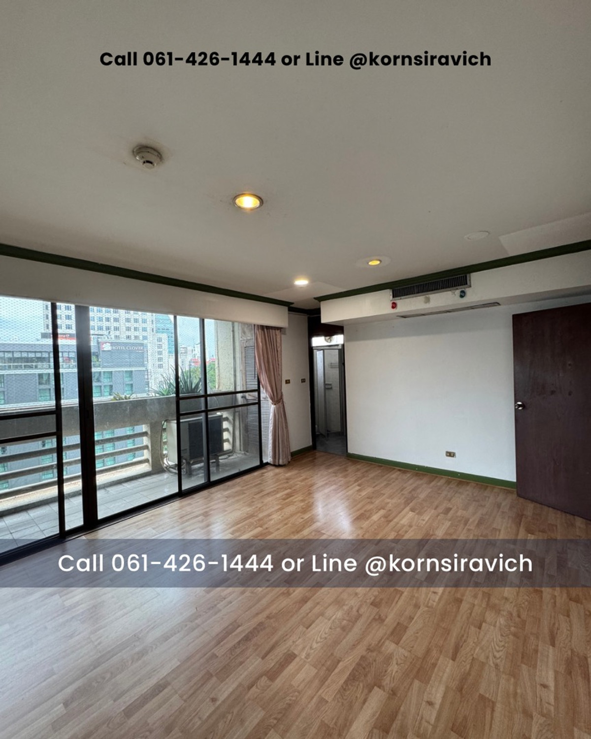 For SaleCondoSukhumvit, Asoke, Thonglor : Condo for sale, large room, 280 square meters, Asoke, near BTS 450 meters.