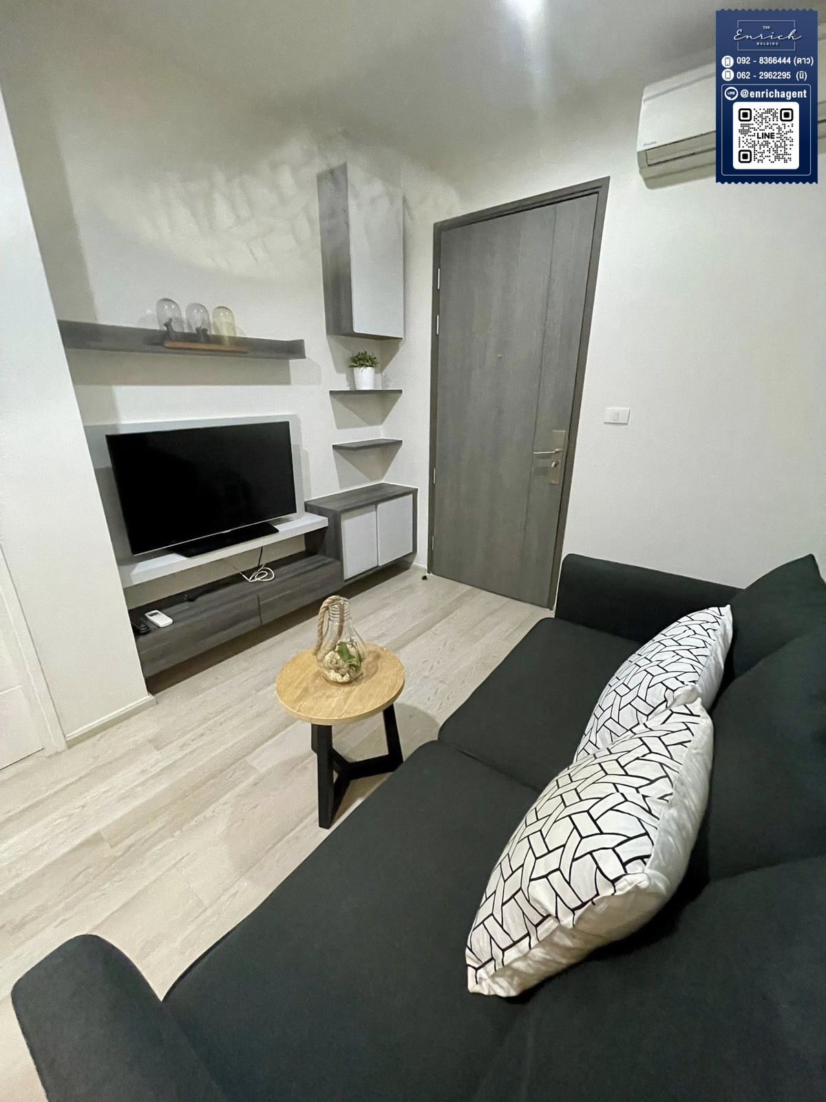 ให้เช่าคอนโดรัชดา ห้วยขวาง : 💙ให้เช่า Centric Ratchada-Huai Khwang เครื่องใช้ไฟฟ้าครบ ใกล้ MRT ห้วยขวาง💙 โทร.092-8366444 ดาว // Line id : @enrichagent