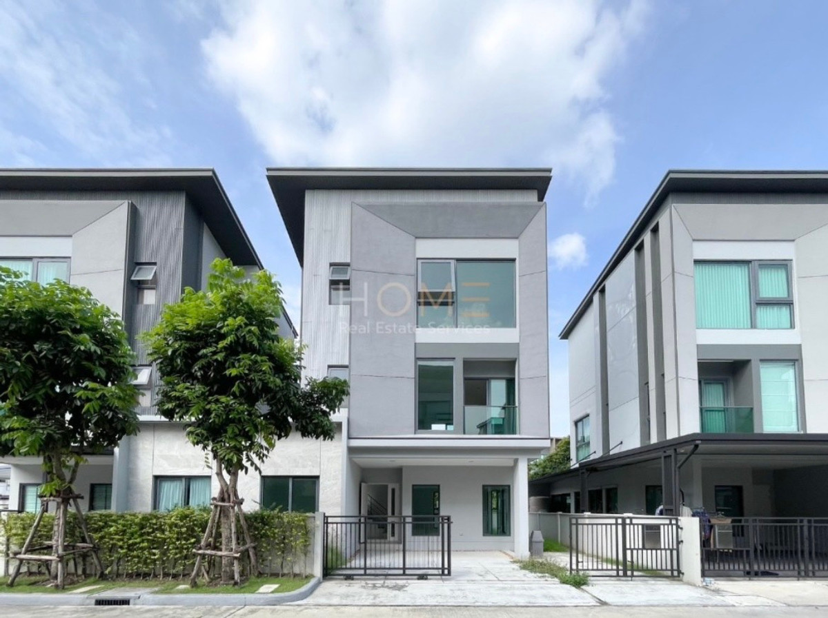 For RentTownhomeRathburana, Suksawat : 💥CP-9350💥 3-story townhouse for rent, Baan Klang Muang The Edition Sathorn-Suksawat project 👉 Add Line @cozycondo