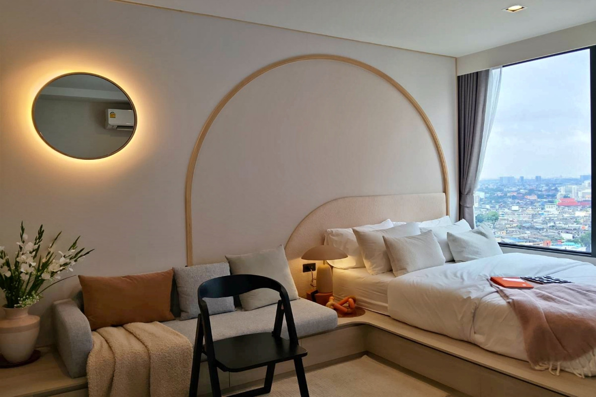 ขายคอนโดวงเวียนใหญ่ เจริญนคร : เรฟเฟอเรนซ์ สาทร - วงเวียนใหญ่ Reference Sathorn-Wongwianyai พร้อมอยู่ fully furnished ชั้น 20 วิวสวย