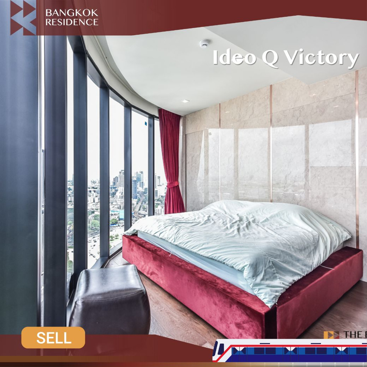 ขายคอนโดอารีย์ อนุสาวรีย์ : Ideo Q Victory ใกล้ BTS อนุสาวรีย์ชัยสมรภูมิ 🩵 ห้องวิวดี เฟอร์ครบ