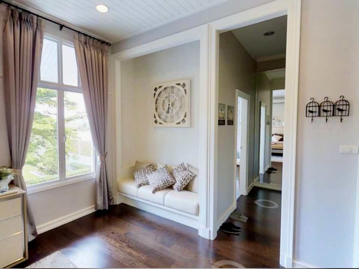 ให้เช่าบ้านนวมินทร์ รามอินทรา : ให้เช่าบ้านเดี่ยว 2 ชั้นหลังมุม หมู่บ้าน Milton Residence รามอินทรา | บ้านใหม่ เฟอร์นิเจอร์ครบ พร้อมเข้าอยู่ | ใกล้รถไฟฟ้าสายสีชมพู