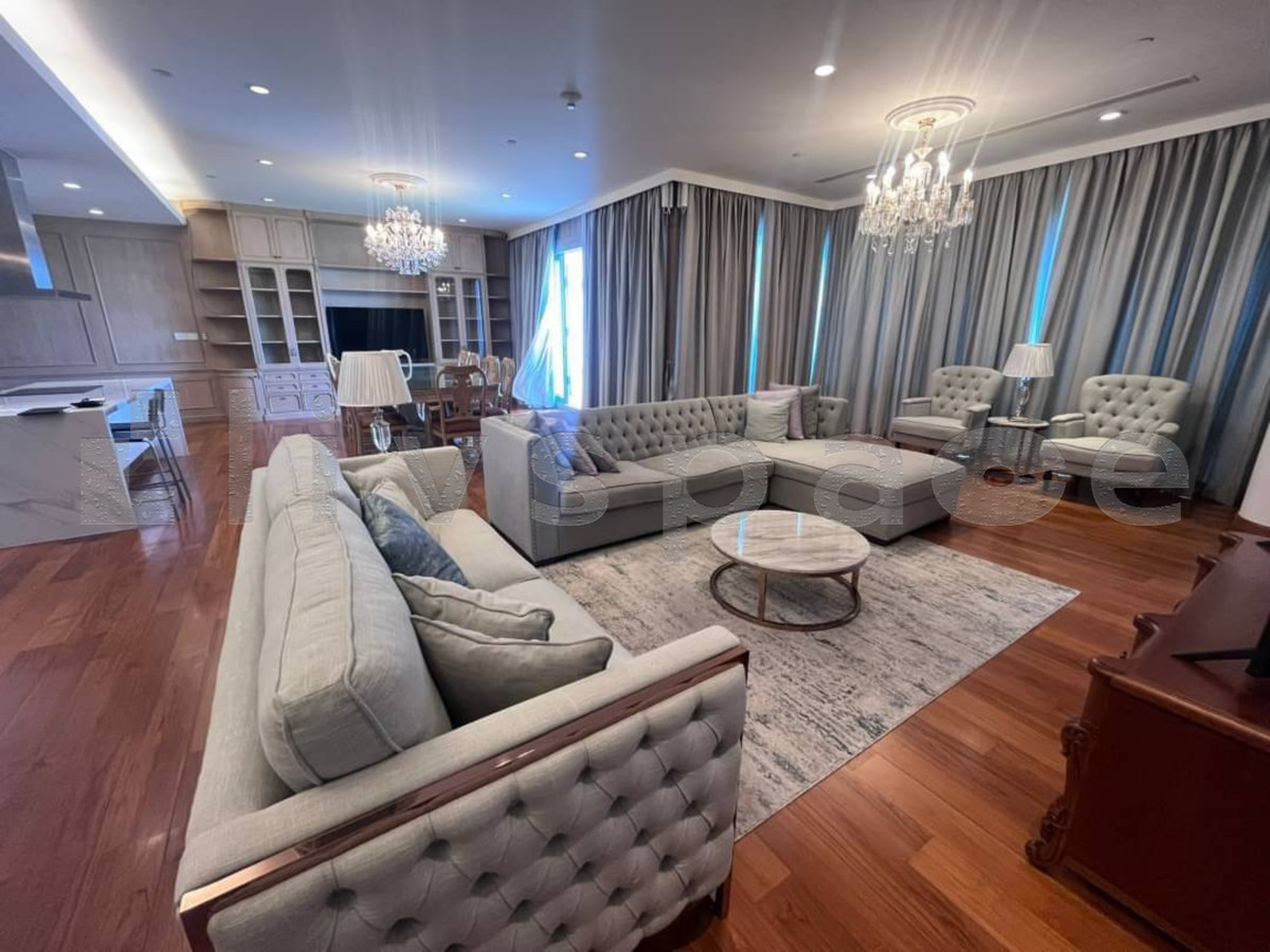 ให้เช่าคอนโดวิทยุ ชิดลม หลังสวน : ▚ LD108ツ สำหรับเช่า 185 Ratjadumri โครงการหรู ห้องใหญ่ 4 ห้องนอน วิว RBSC สุดปัง ราคาพิเศษ ⭐