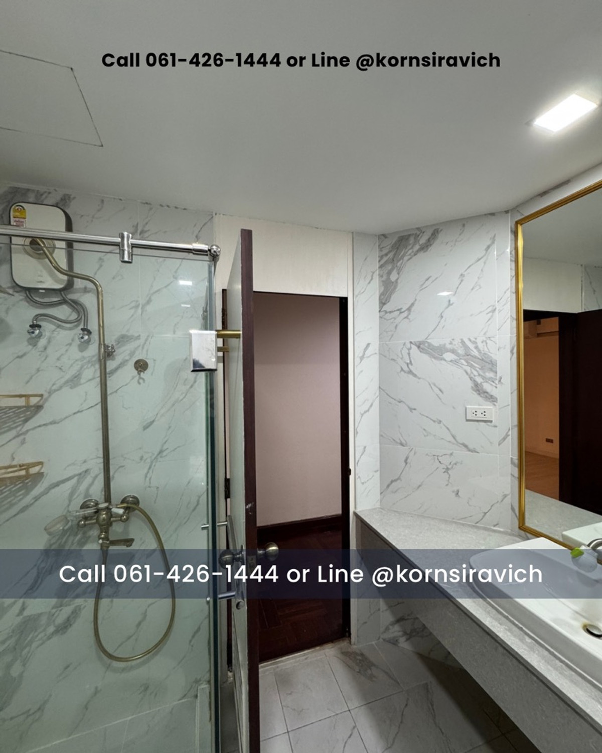 For SaleCondoSukhumvit, Asoke, Thonglor : Condo for sale, large room, 280 square meters, Asoke, near BTS 450 meters.