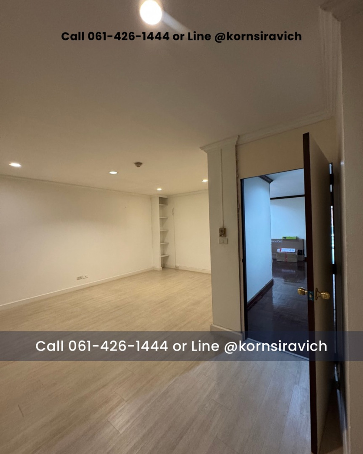 For SaleCondoSukhumvit, Asoke, Thonglor : Condo for sale, large room, 280 square meters, Asoke, near BTS 450 meters.
