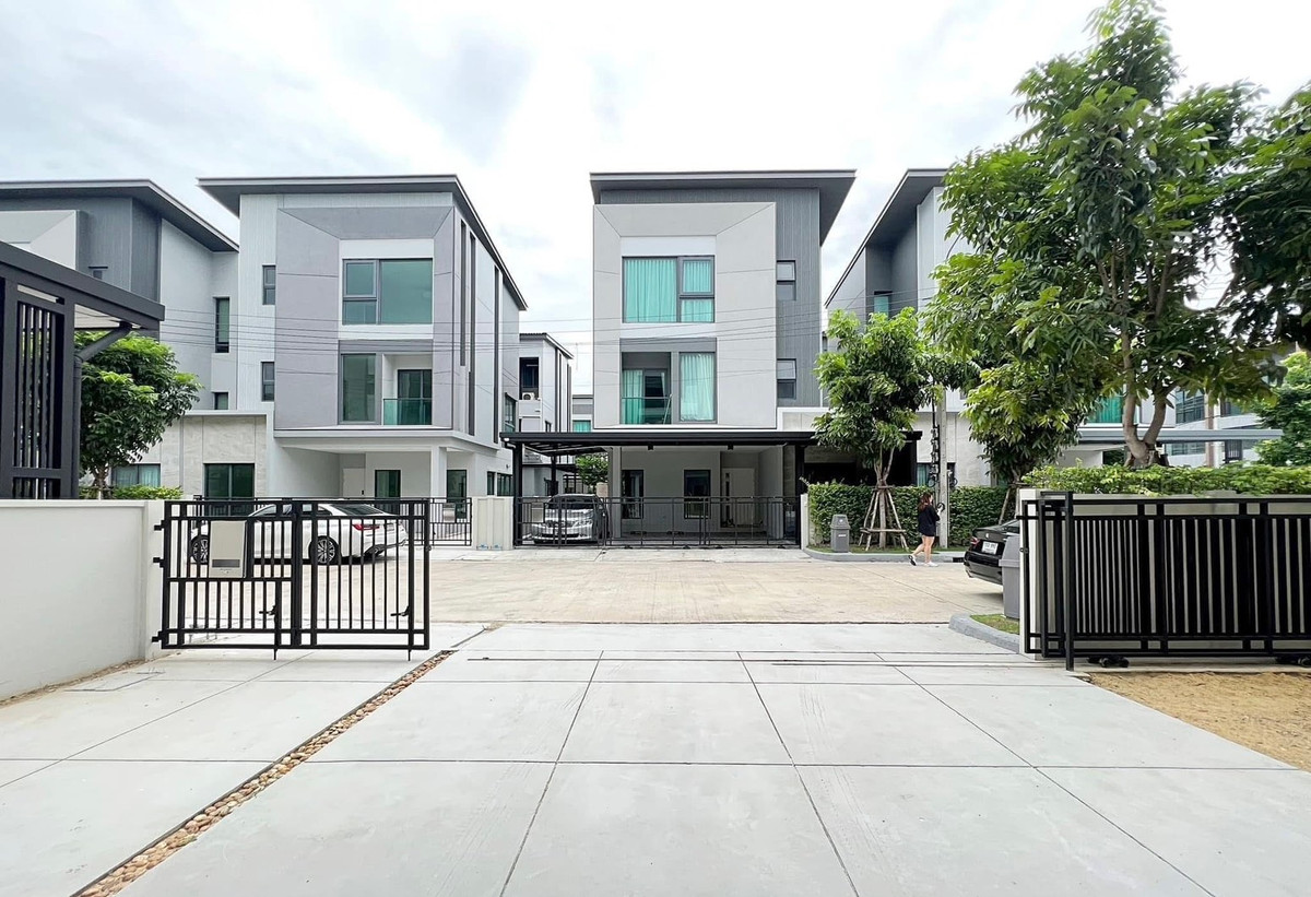 For SaleTownhomeRathburana, Suksawat : 💥CP-9350💥 3-story townhouse for sale, Baan Klang Muang The Edition Sathorn-Suksawat project 👉 Add Line @cozycondo