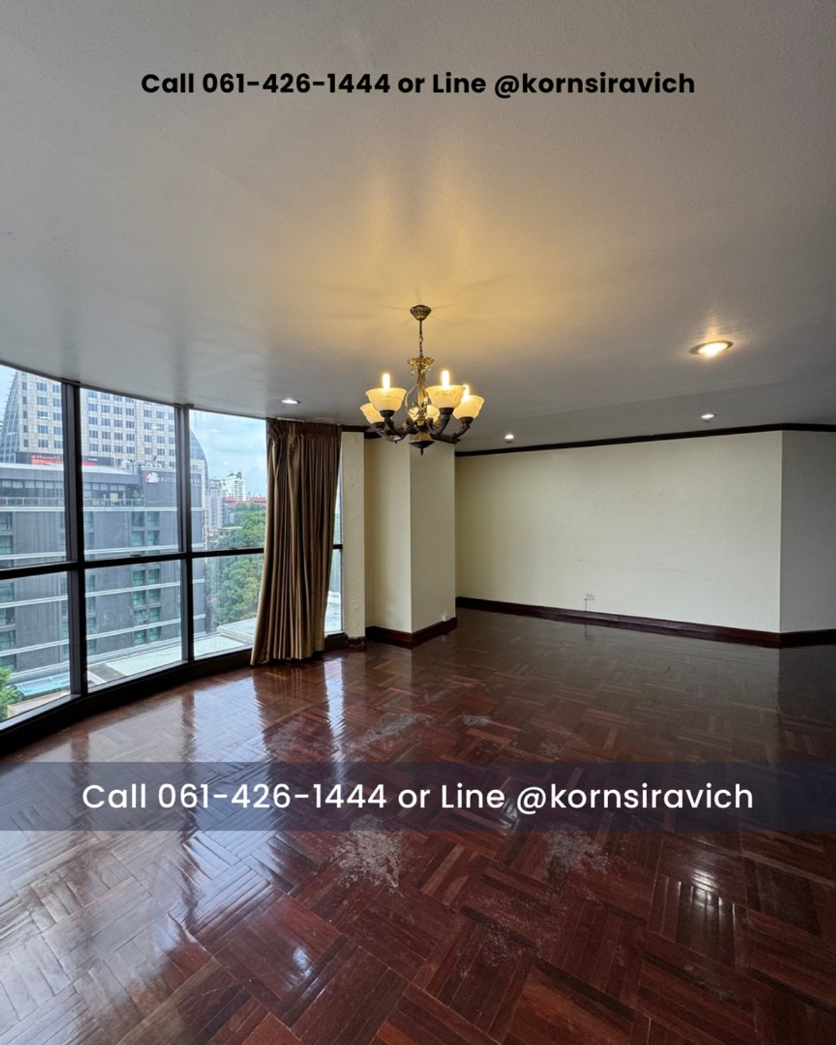 For SaleCondoSukhumvit, Asoke, Thonglor : Condo for sale, large room, 280 square meters, Asoke, near BTS 450 meters.