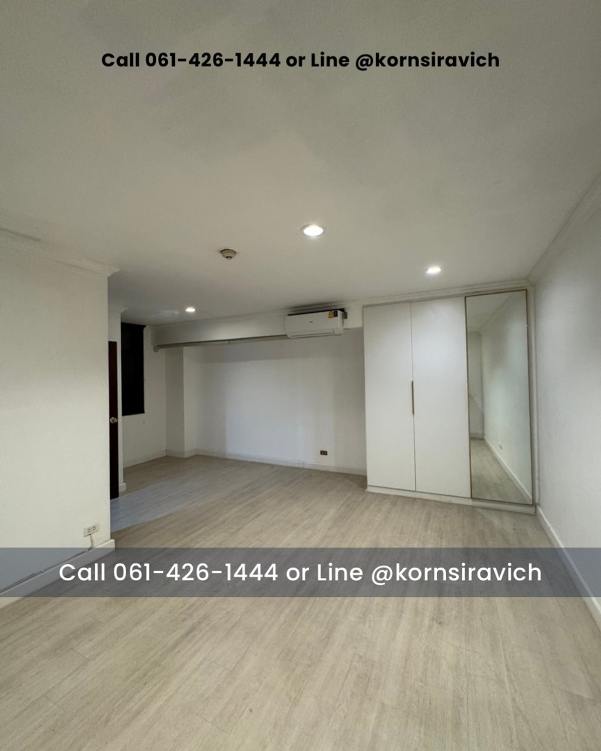 For SaleCondoSukhumvit, Asoke, Thonglor : Condo for sale, large room, 280 square meters, Asoke, near BTS 450 meters.