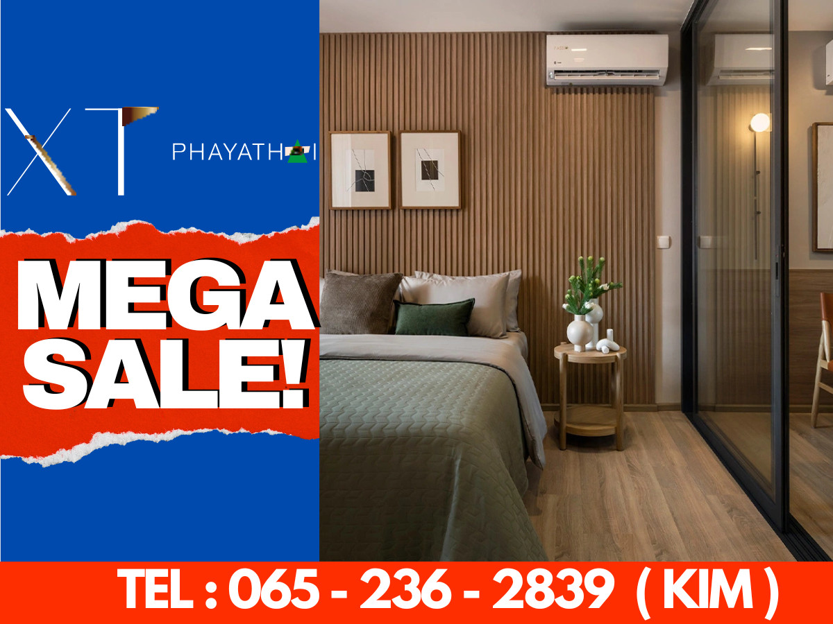 For SaleCondoRatchathewi,Phayathai : 𝗛𝗢𝗧❗️Great promotion 𝗫𝗧 𝗣𝗛𝗔𝗬𝗔𝗧𝗛𝗔𝗜 only 𝟰.𝟵𝟵 million*𝟰𝟮 𝘀𝗾.𝗺. Call urgently. 𝟬𝟲𝟱-𝟮𝟯𝟲-𝟮𝟴𝟯𝟵 😊
