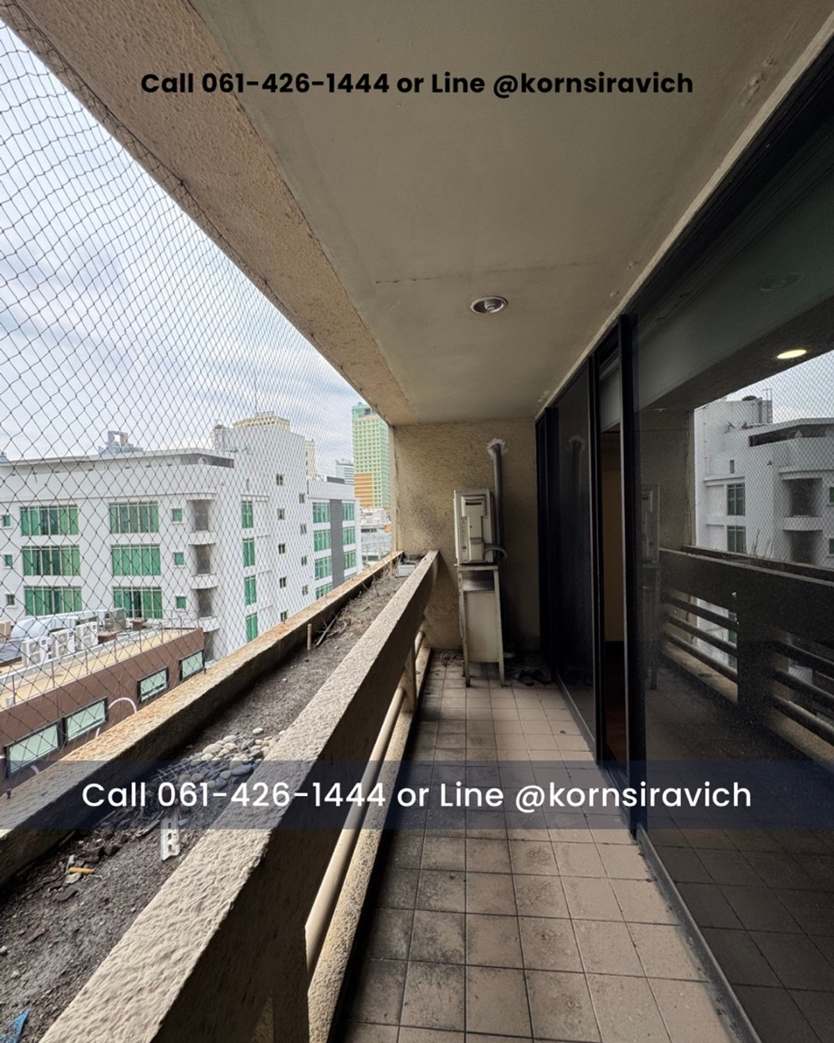 For SaleCondoSukhumvit, Asoke, Thonglor : Condo for sale, large room, 280 square meters, Asoke, near BTS 450 meters.