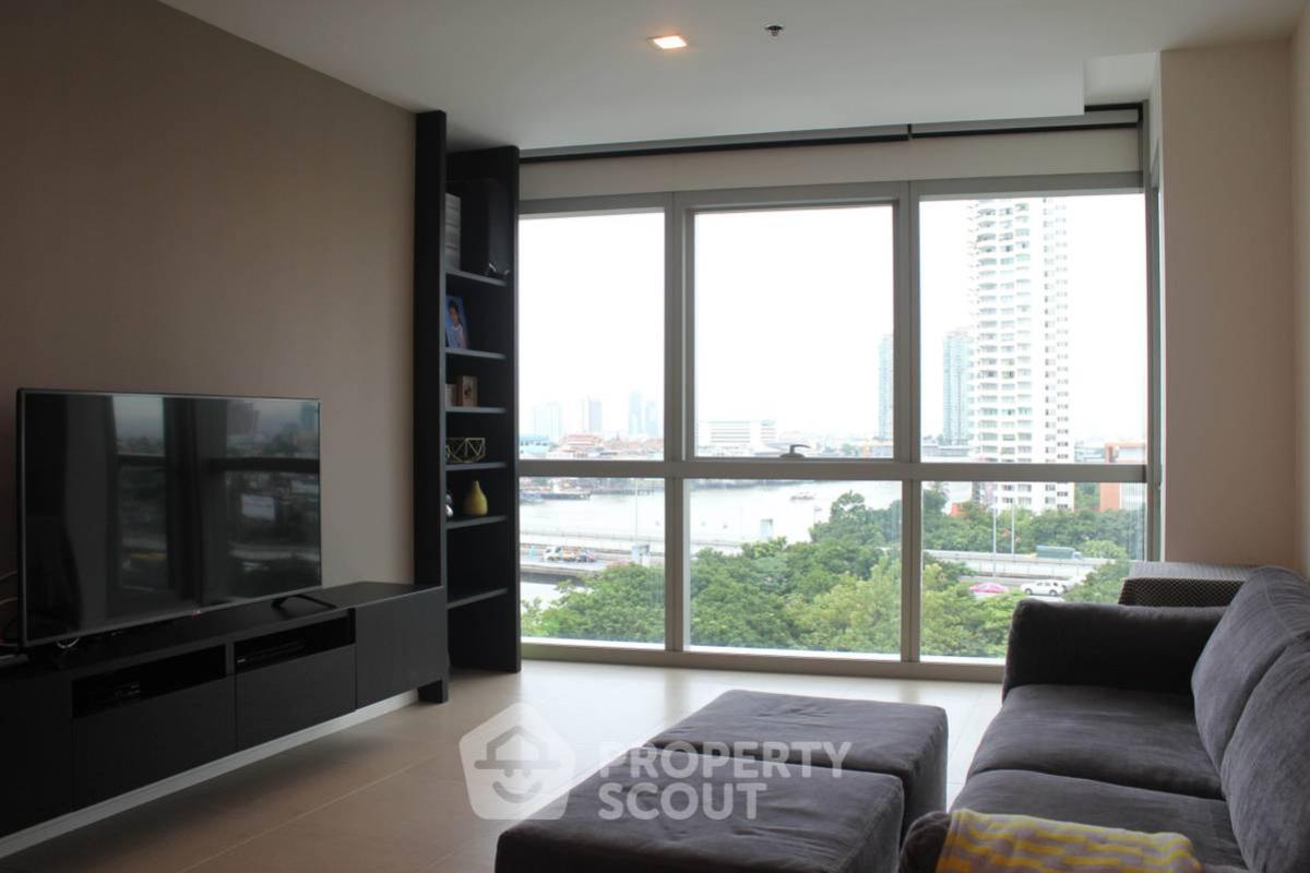 For RentCondoWongwianyai, Charoennakor : 1-BR Condo at The River Condominium near BTS Saphan Taksin
