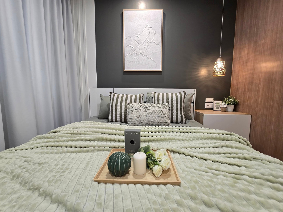 ขายคอนโดอ่อนนุช อุดมสุข : K-6608 ห้องสวย ตกแต่งใหม่ มีครัวแยก ทำเลดี ใกล้ BTS อ่อนนุช !!