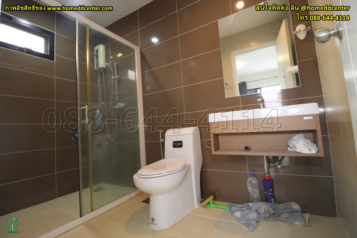 ขายทาวน์โฮมลาดพร้าว101 แฮปปี้แลนด์ : ทาวน์โฮม 3 ชั้น หลังมุม เดอะคอนเนค อัพ 3 ลาดพร้าว 126 （The Connect Up 3, Ladprao 126）ใกล้เดอะมอลล์บางกะปิ MRT สีเหลือง ลาดพร้าว 101