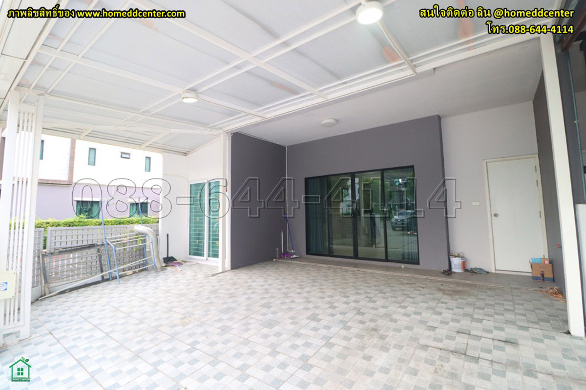 ขายทาวน์โฮมลาดพร้าว101 แฮปปี้แลนด์ : ทาวน์โฮม 3 ชั้น หลังมุม เดอะคอนเนค อัพ 3 ลาดพร้าว 126 （The Connect Up 3, Ladprao 126）ใกล้เดอะมอลล์บางกะปิ MRT สีเหลือง ลาดพร้าว 101