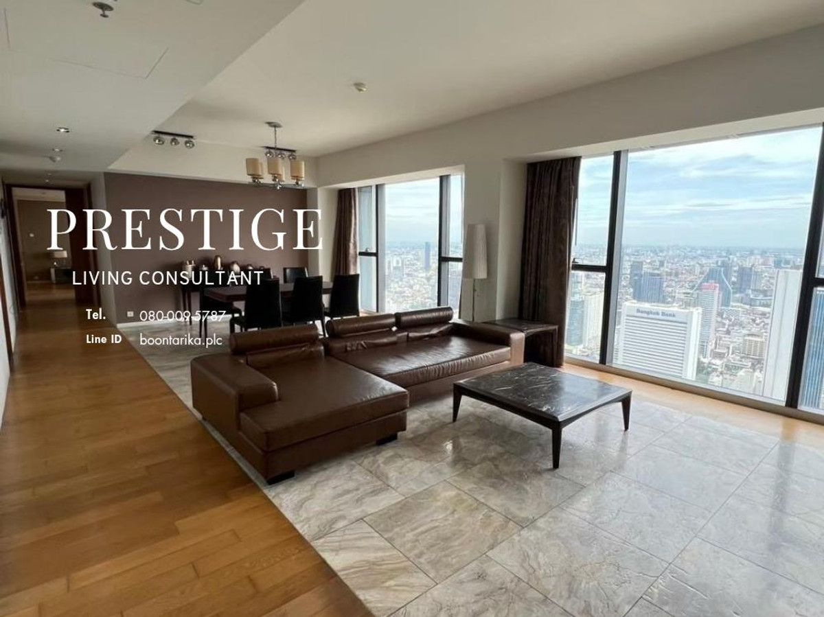 ให้เช่าคอนโดสาทร นราธิวาส : 📌For RENT เช่า | The Met Sathorn
 - 4BR (195 sqm) 120,000 THB