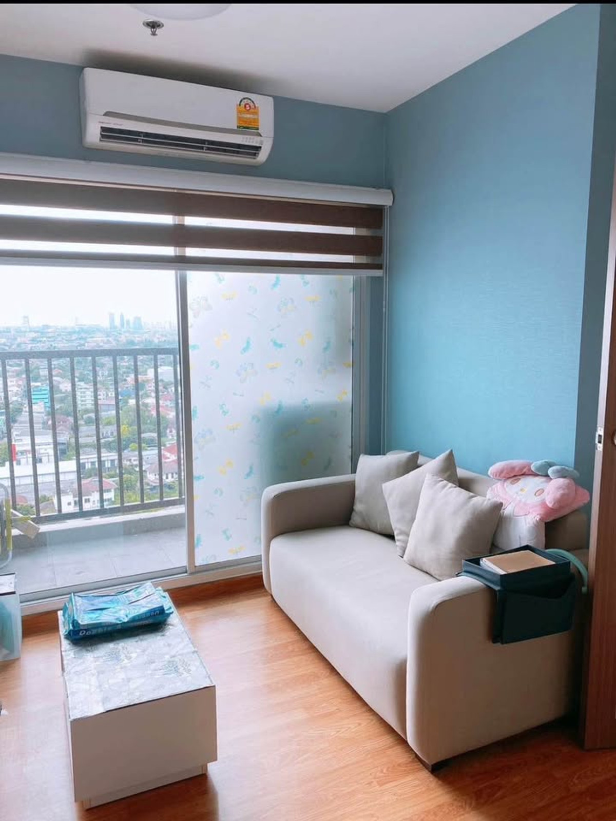 For SaleCondoChaengwatana, Muangthong : Condo for sale, 2 bedrooms, fully decorated and furnished, The Trust Condo Ngamwongwan Project (AM2025)