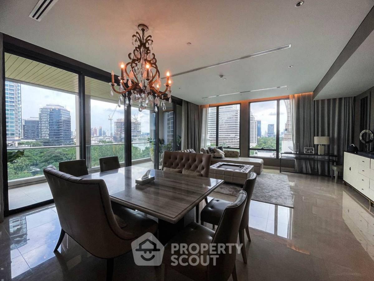 For RentCondoWitthayu, Chidlom, Langsuan, Ploenchit : 3-BR Condo at Sindhorn Residence near BTS Ratchadamri
