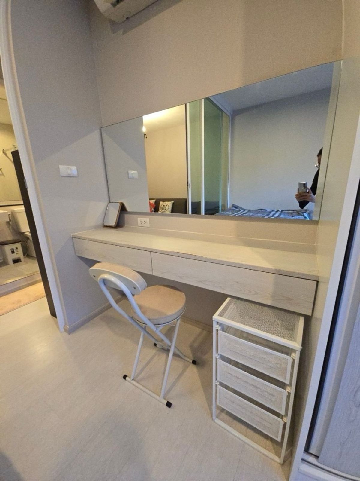 For RentCondoSamut Prakan,Samrong : For rent ✨ Aspire Erawan ✨ Fully furnished and equipped, near BTS Chang Erawan