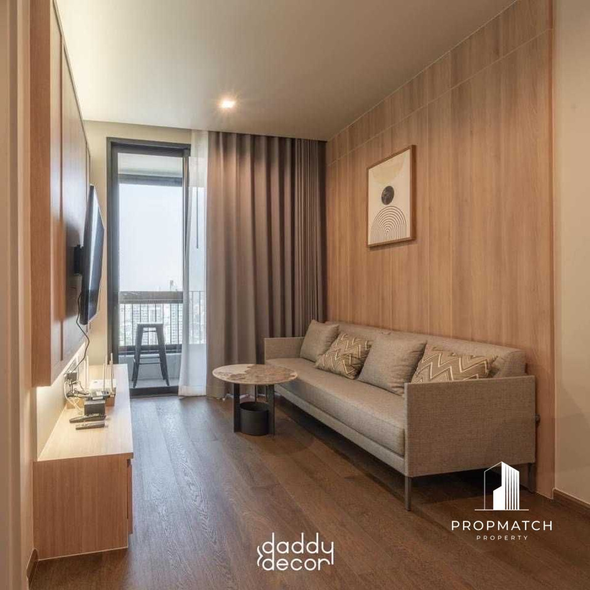 For RentCondoSukhumvit, Asoke, Thonglor : ✨Flash Deal ✨Ideo Q Sukhumvit 36( 1Bed 1Bath 48SQM.) Fully furnished, ready to move in!! Only 45,000 baht per month Tel.0981315848 @propmatch