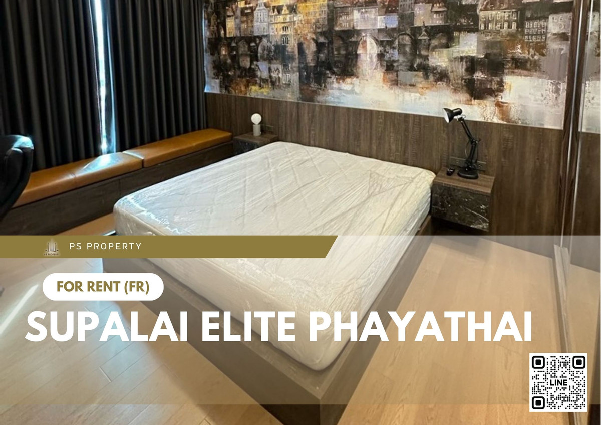 ให้เช่าคอนโดราชเทวี พญาไท : ให้เช่า ✨ Supalai Elite Phayathai ✨ เฟอร์นิเจอร์ และ เครื่องใช้ไฟฟ้าครบ ใกล้ BTS และ Airport Link สถานีพญาไท