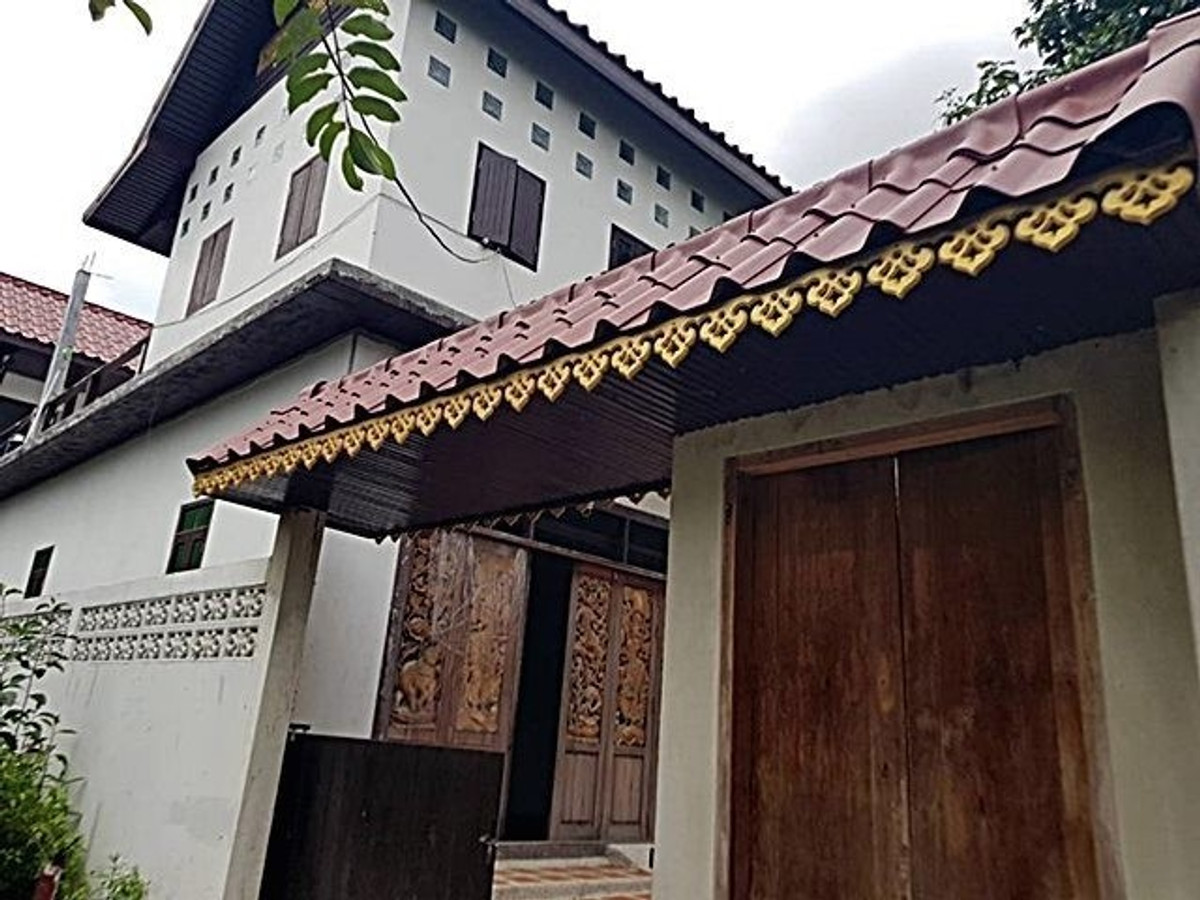 For SaleHouseChaengwatana, Muangthong : 94185 - For sale, two-story detached house and land in Koh Kret, good location, suitable for investment. If interested, the price can be discussed.