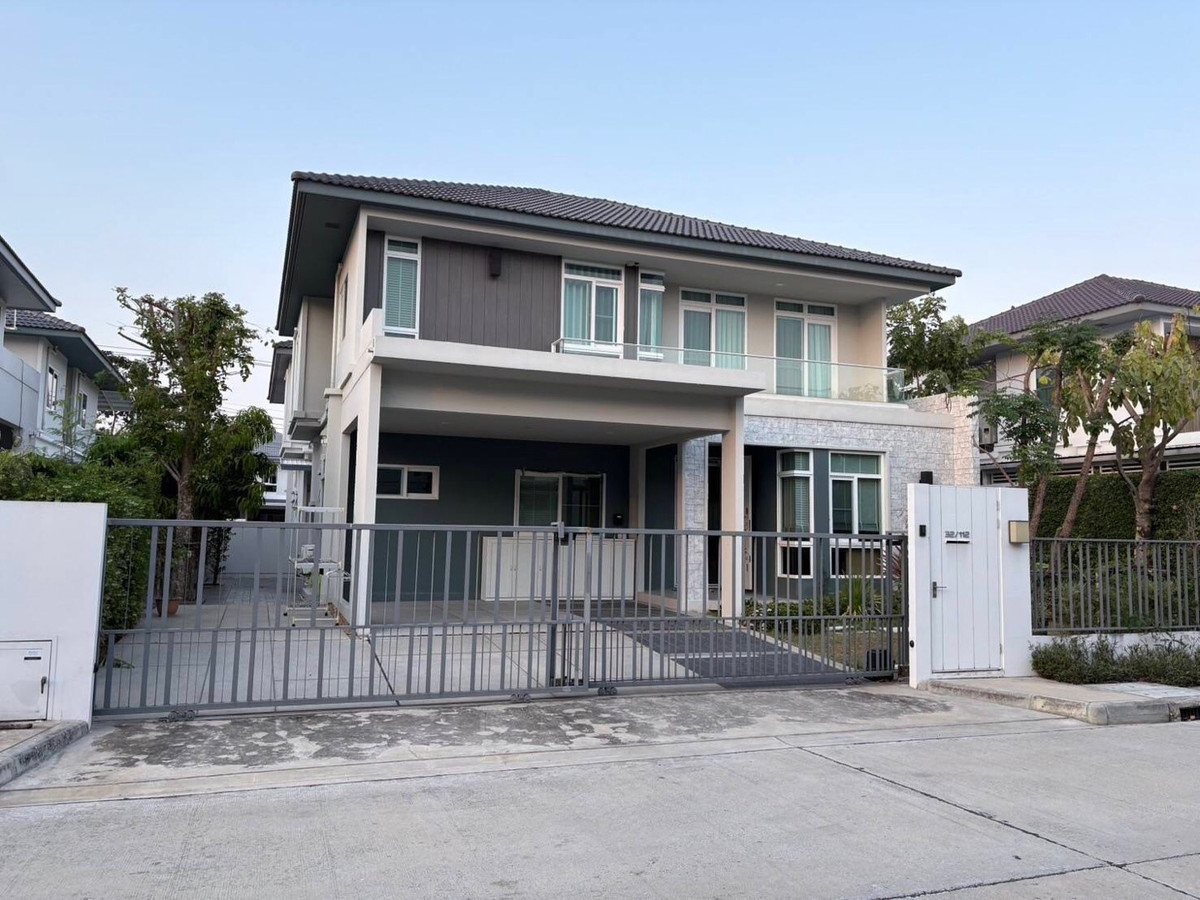 ให้เช่าบ้านบางนา แบริ่ง ลาซาล : ให้เช่า บ้านเดี่ยว ตกแต่งเรียบหรู มบ.มัณฑนา บางนา-วงแหวน
