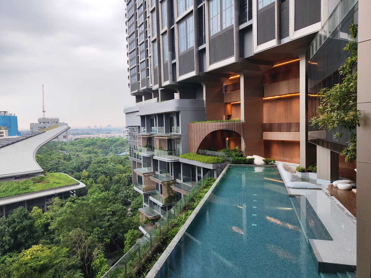 ให้เช่าคอนโดบางนา แบริ่ง ลาซาล : ให้เช่า : คอนโด ​2 ห้องนอน The Whizdom Forestia Mytopia  (Rt-01)