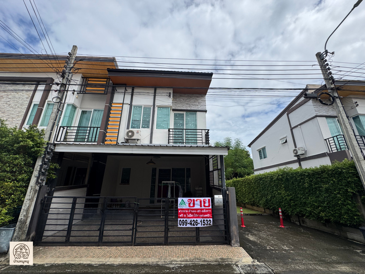 ขายทาวน์โฮมพระราม 5 ราชพฤกษ์ บางกรวย : กัสโต้ ท่าน้ำนนท์-พระราม5 ทาวน์โฮมหลังมุม ราคาคุ้ม สภาพบ้านดี