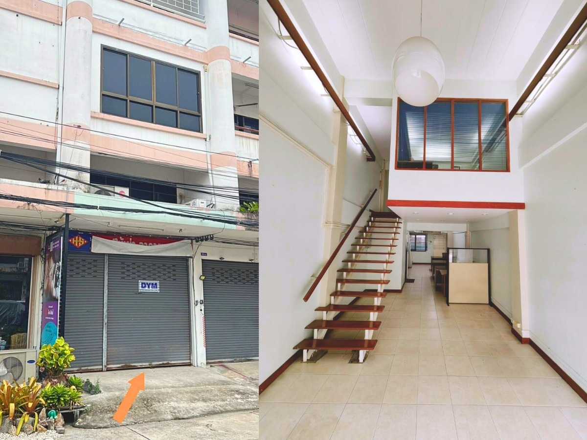 Shop HouseSriracha Laem Chabang Ban Bueng : For Sale: 3-Story Commercial Building Near Sukhumvit Road, Soi Kao Kilo, Close to St. Paul Convent School