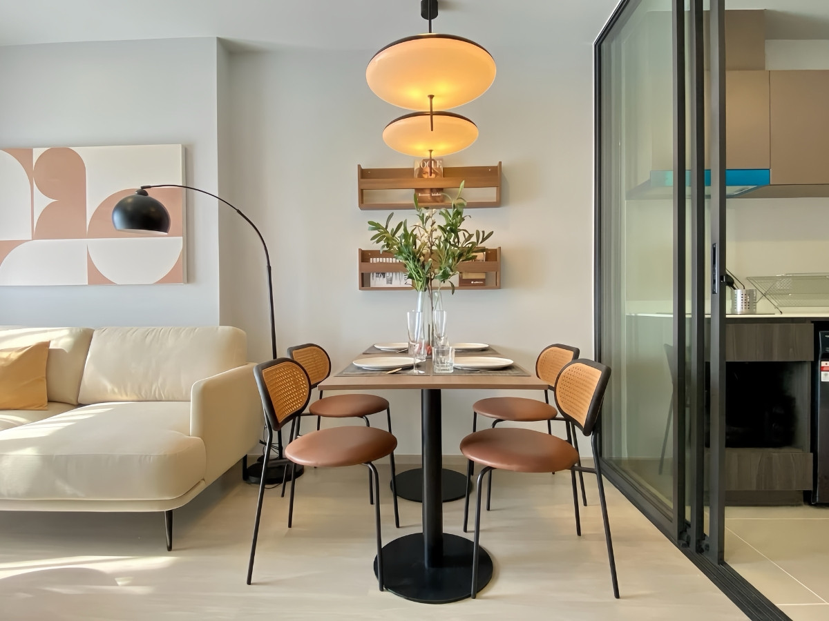 For RentCondoLadprao, Central Ladprao : 🔥 Urgent! For rent Life Phahon–Ladprao Beautiful room, fully furnished, 33rd floor, beautiful view, near BTS/MRT, convenient travel.