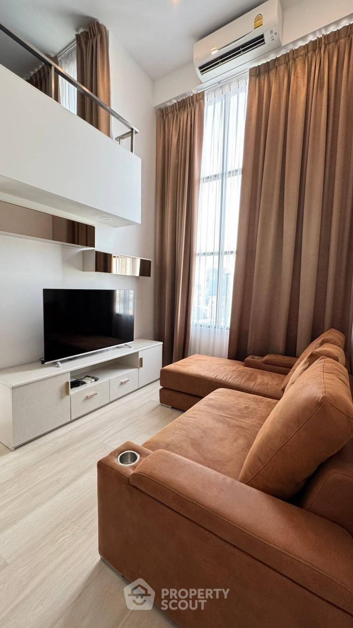 For RentCondoSathorn, Narathiwat : 1-BR Duplex at Knightsbridge Prime Sathorn near BTS Saint Louis