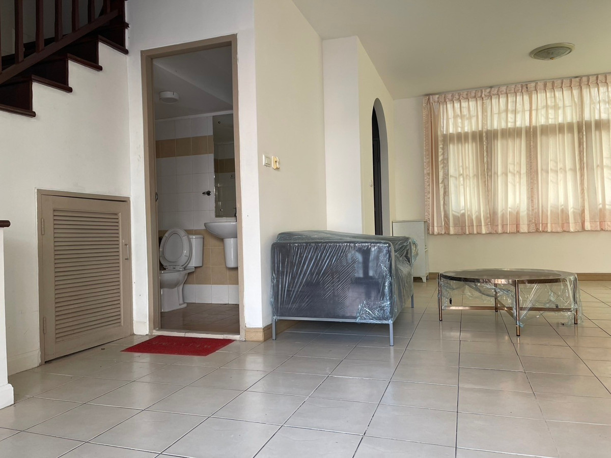 For SaleTownhomePathum Thani,Rangsit, Thammasat : 88613 - 2-story townhouse for sale. Pruksa Ville 2 Village, Donmuang, corner house, beautiful house, ready to move in, Pruksa Ville 2 Donmuang