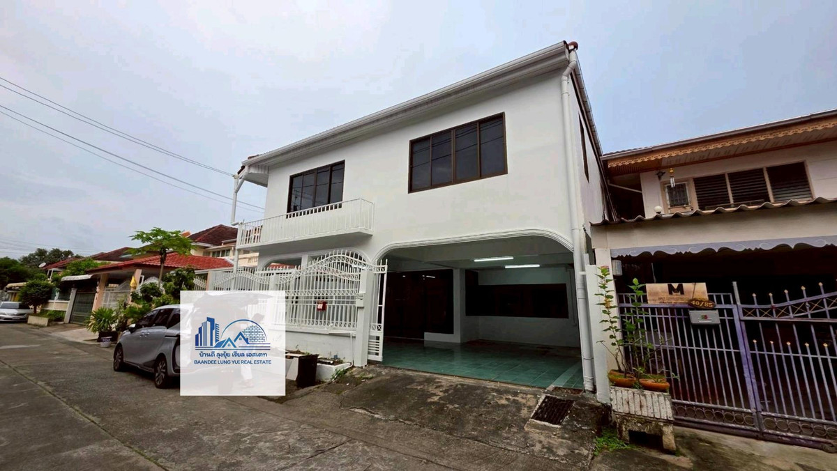 For RentHouseChokchai 4, Ladprao 71, Ladprao 48, : 2-story detached house for rent in Lat Phrao area 🏘️💰💰