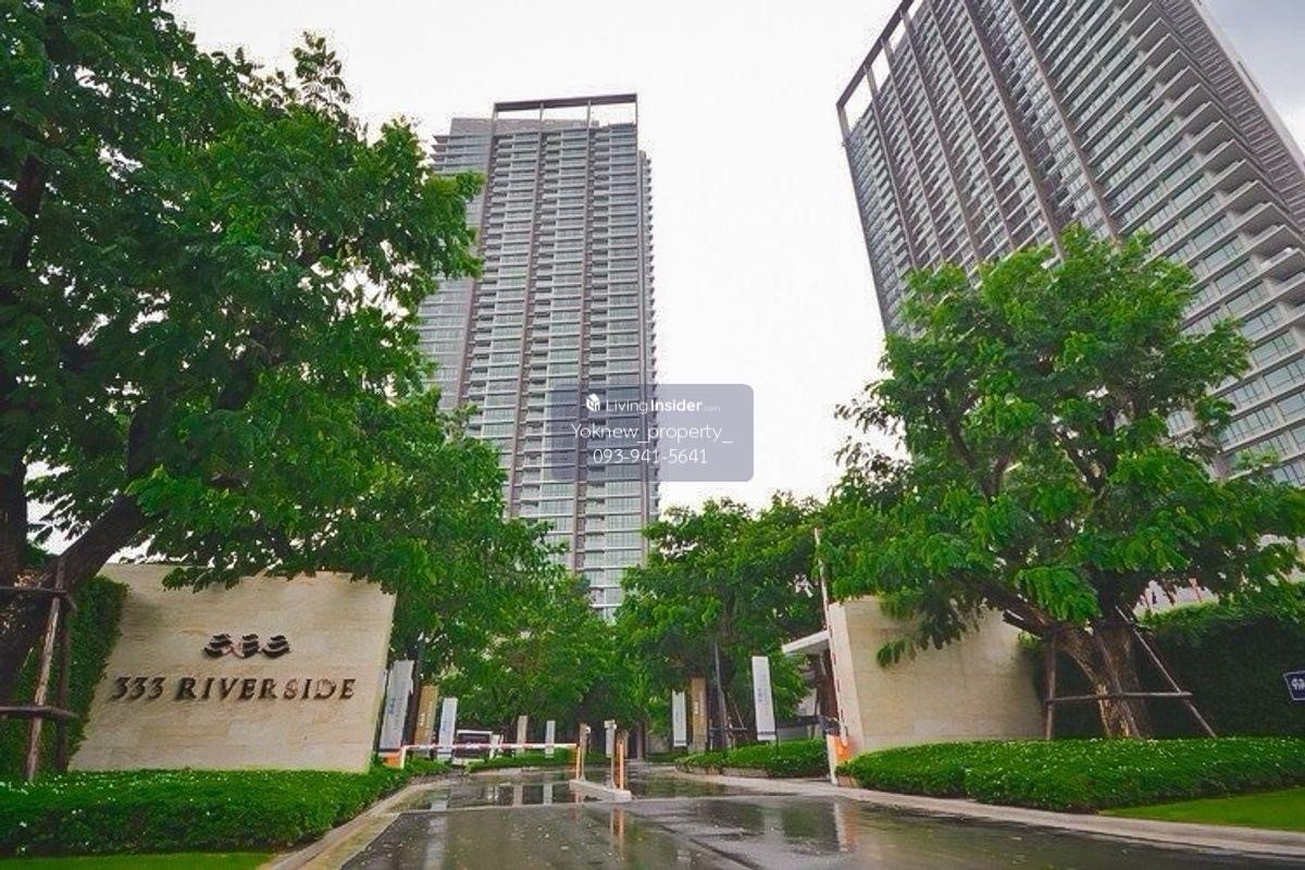 For RentCondoBang Sue, Wong Sawang, Tao Pun : For Rent ✨333Riverside Along the curve of the Chao Phraya River 095-6568924 Cook