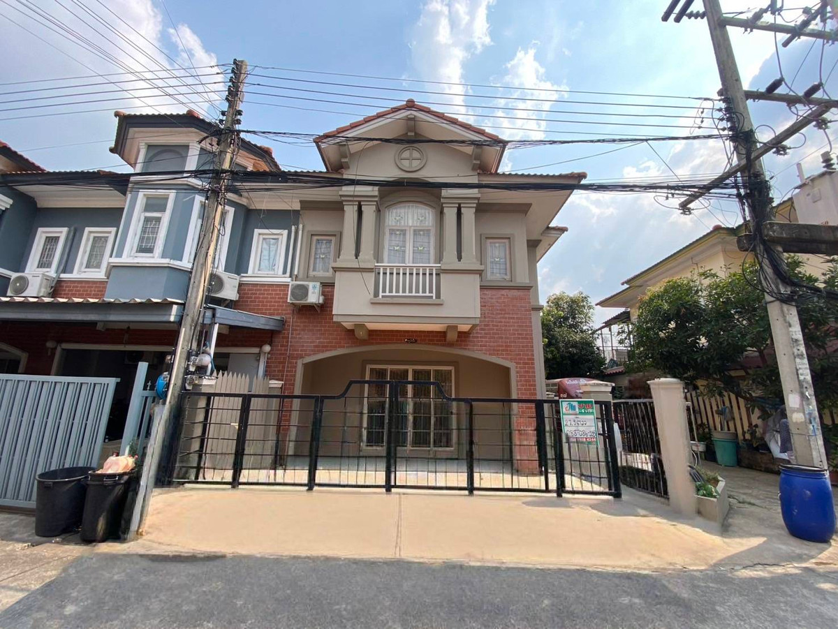 ขายทาวน์โฮมวิภาวดี ดอนเมือง หลักสี่ : 88613 - ขายทาวน์เฮ้าส์2ชั้น หมู่บ้านพฤกษาวิลล์2 ดอนเมือง หลังมุม บ้านสวยพร้อมอยู่ Pruksa Ville 2 Donmuang