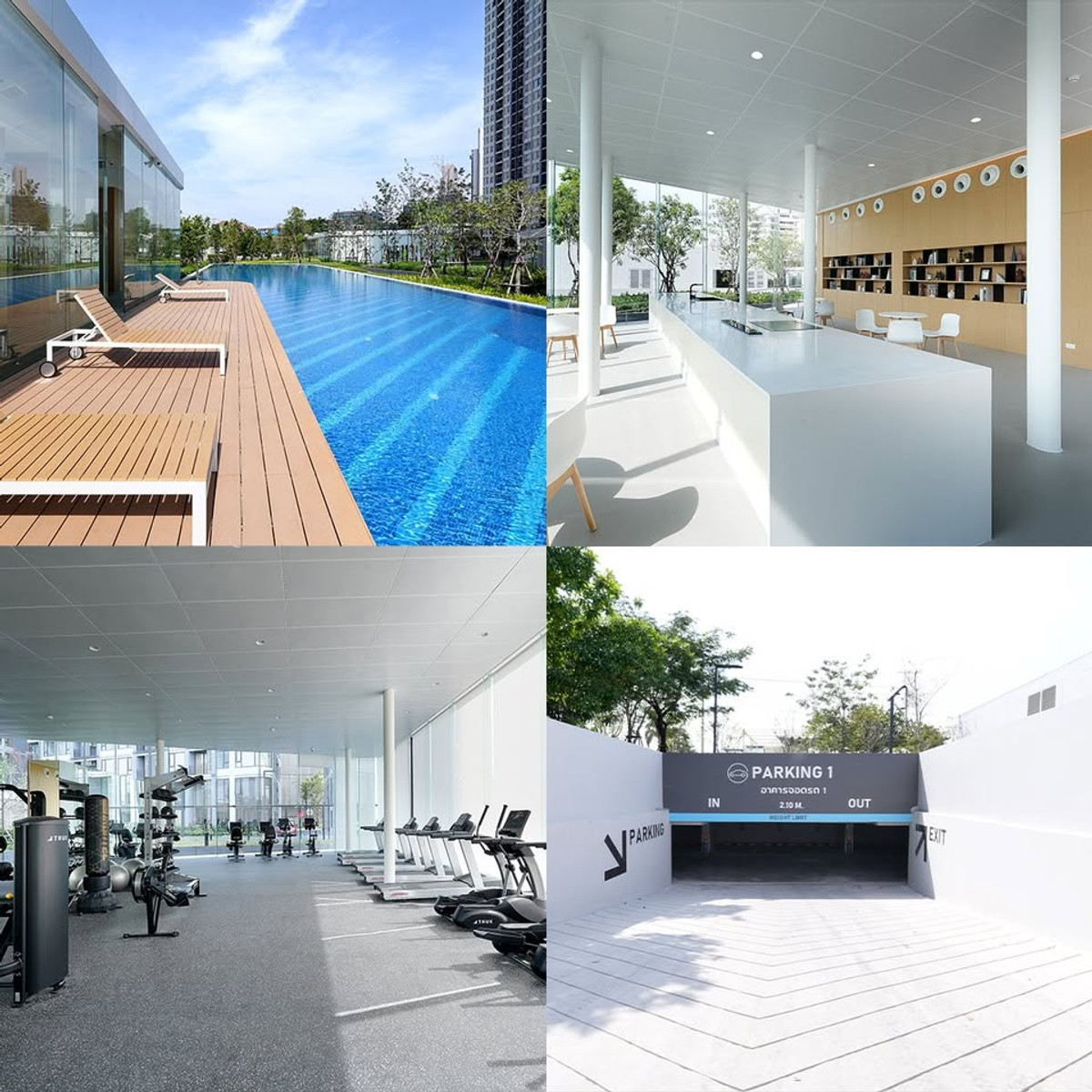For RentCondoOnnut, Udomsuk : Room for rent 𝗦𝗸𝘆𝗿𝗶𝘀𝗲 𝗔𝘃𝗲𝗻𝘂𝗲 Sukhumvit 64 invites you to live next to the BTS With complete amenities