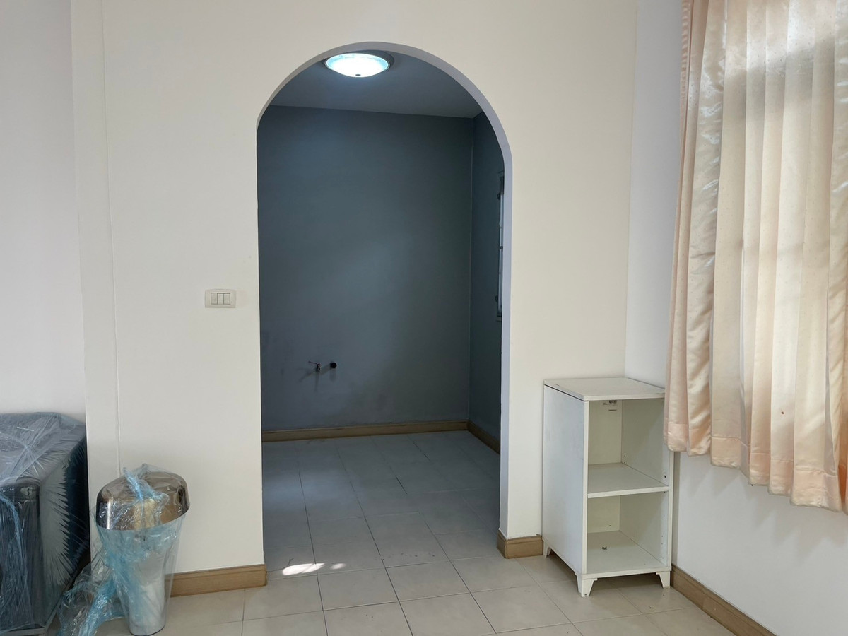 For SaleTownhomePathum Thani,Rangsit, Thammasat : 88613 - 2-story townhouse for sale. Pruksa Ville 2 Village, Donmuang, corner house, beautiful house, ready to move in, Pruksa Ville 2 Donmuang