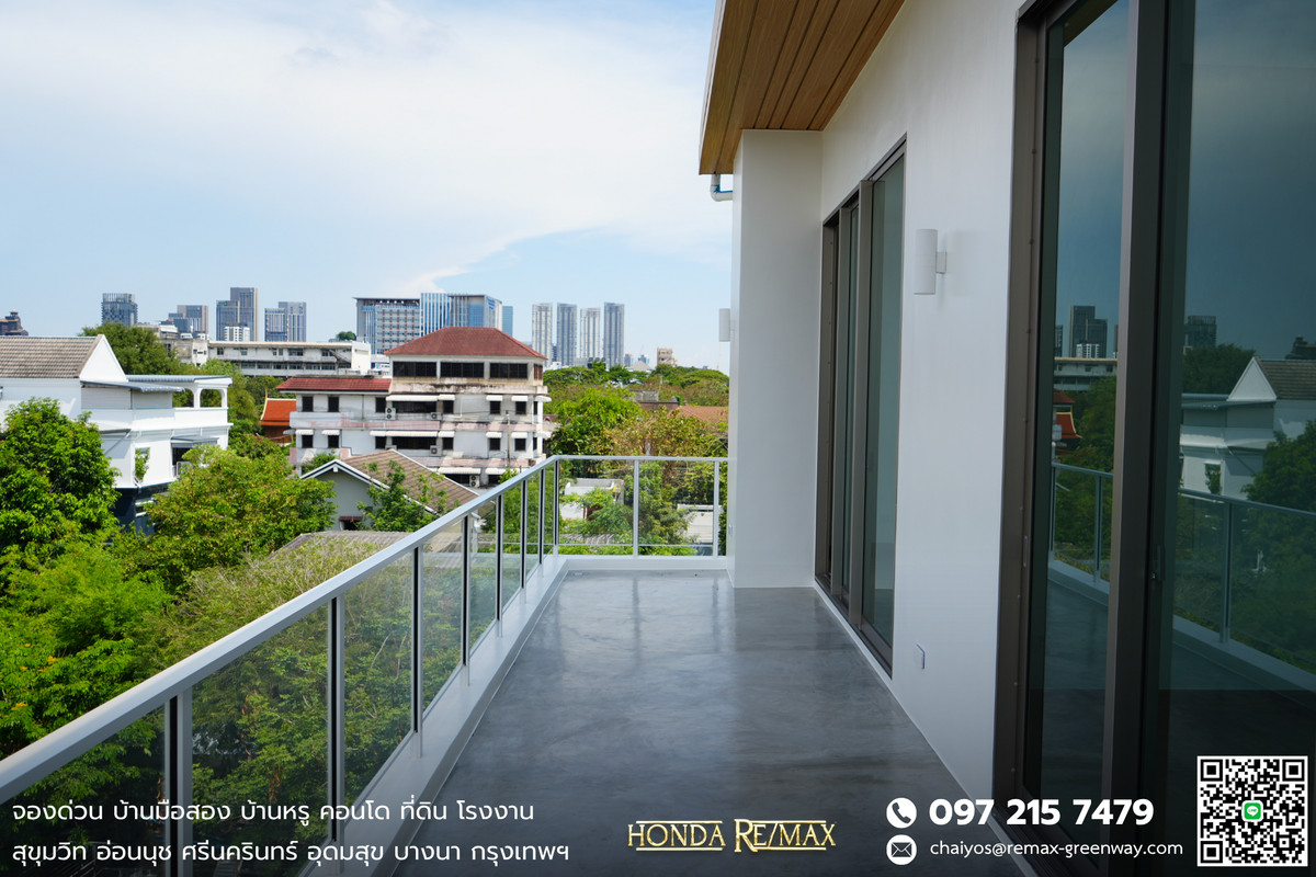 ขายโฮมออฟฟิศสุขุมวิท อโศก ทองหล่อ : ขาย Office สุขุมวิท 56 ทำเลดี สร้างใหม่เอี่ยม พร้อมห้องพัก AIR BNB ห่างถนนสุขุมวิทเพียง 800 เมตร