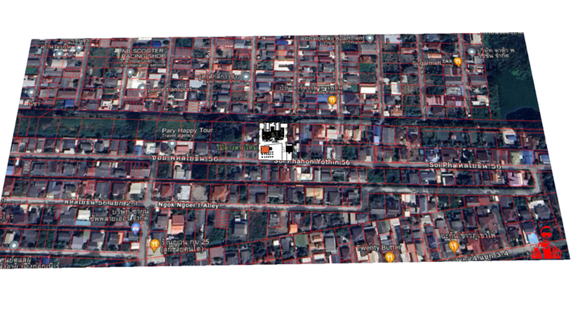 ขายที่ดินนวมินทร์ รามอินทรา : 92159 - ขายที่ดิน 451.3 ตร.วา ซอยพหลโยธิน 56 ถนนพหลโยธิน เขตบางเขน กรุงเทพมหานคร