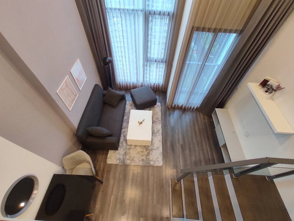 ให้เช่าคอนโดพระราม 9 เพชรบุรีตัดใหม่ RCA : 🔥ให้เช่าด่วน🔥ไนท์บริดจ์ สเปซ พระราม 9 ห้องกว้าง เพดานสูง เฟอร์นิเจอร์ครบพร้อมเข้าอยู่  ใกล้ MRT พระราม 9