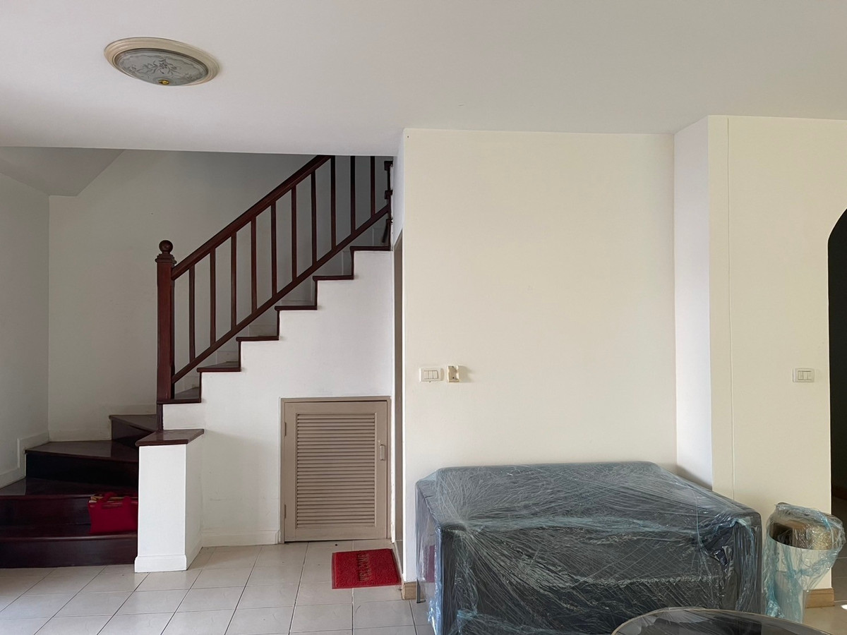 For SaleTownhomePathum Thani,Rangsit, Thammasat : 88613 - 2-story townhouse for sale. Pruksa Ville 2 Village, Donmuang, corner house, beautiful house, ready to move in, Pruksa Ville 2 Donmuang