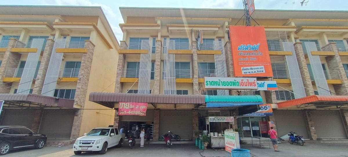 For SaleShop HouseRama5, Ratchapruek, Bangkruai : 92340 - Commercial building for sale, 4 floors, 2 units, near Bang Kruai community, Nonthaburi.