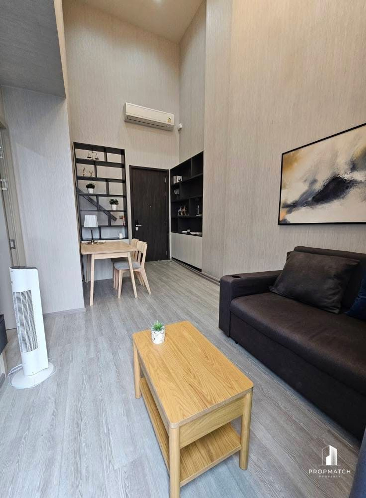 For RentCondoOnnut, Udomsuk : ✨Flash Deal ✨The Line Sukhumvit 101( Duplex 1Bed 1Bath 41SQM.) Fully furnished, ready to move in!! Only 25,000 baht per month Tel.0981315848 @propmatch