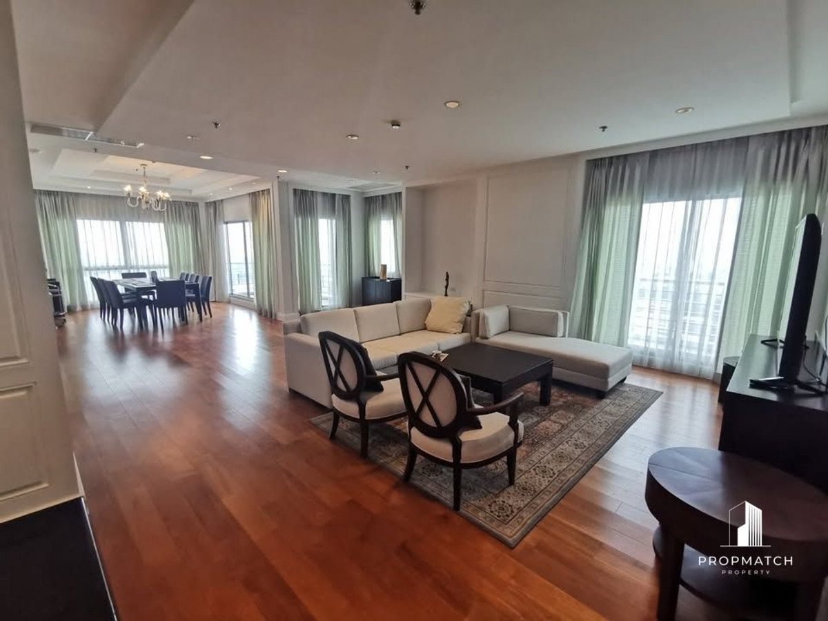 For RentCondoWitthayu, Chidlom, Langsuan, Ploenchit : ✨Flash Deal ✨Royal Residence Park( 5Bed 5Bath 385SQM.) Fully furnished, ready to move in!! Only 270,000 baht per month Tel.0981315848 @propmatch