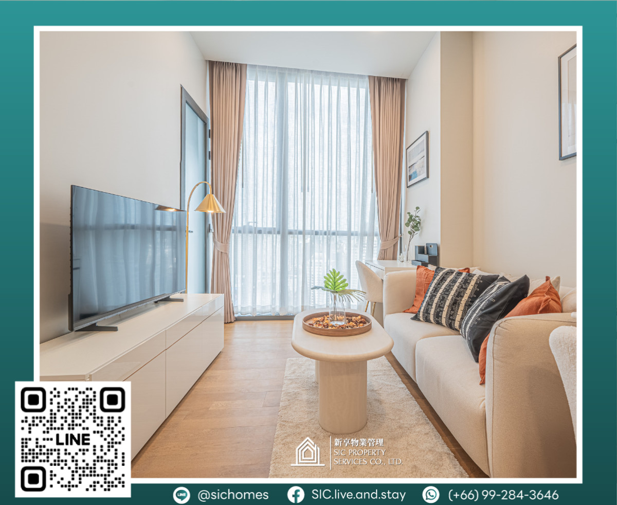 For RentCondoRatchathewi,Phayathai : For rent ✨Wish Signature 2 Midtown Siam Condominium✨1 bedroom, size 34.46 sq m, new room, beautifully decorated, never rented out💕😍 near BTS Ratchathewi🚅